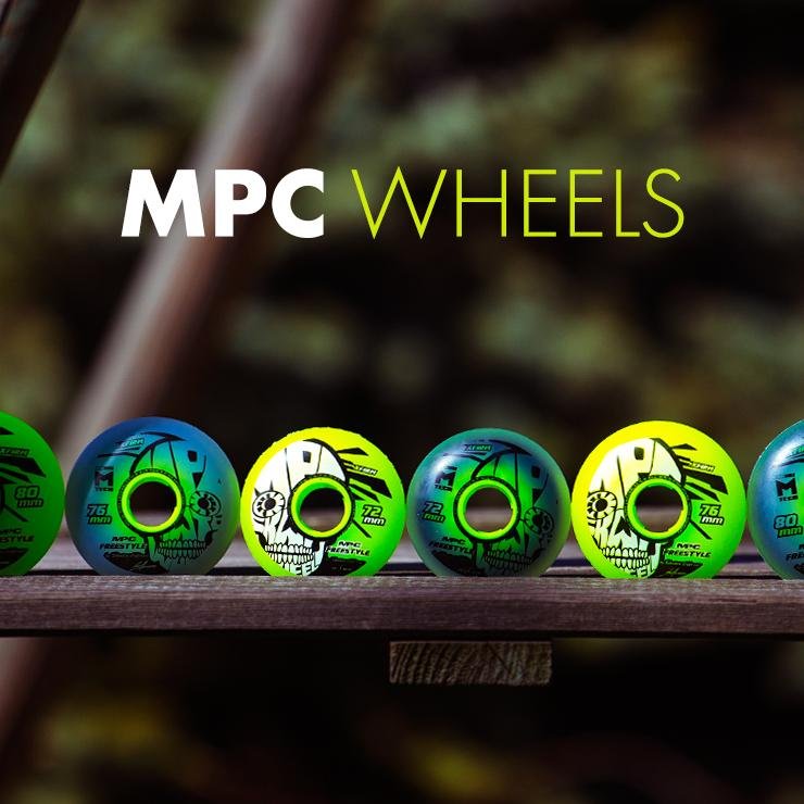 MPC - Freestyle wheels available in two different versions and 3 different sizes