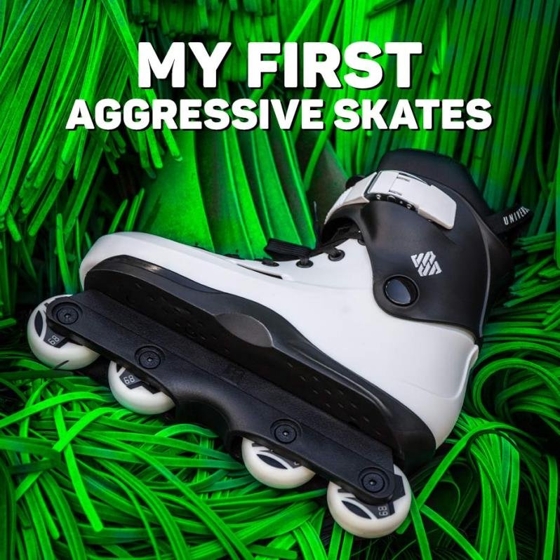 First aggressive skates