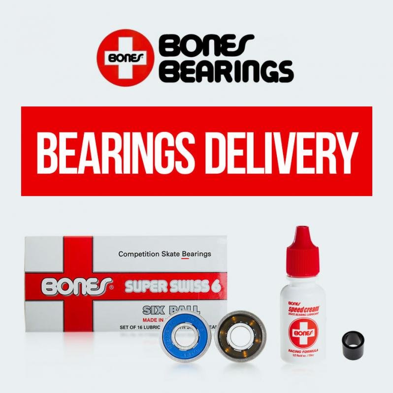 Bones Bearings Delivery
