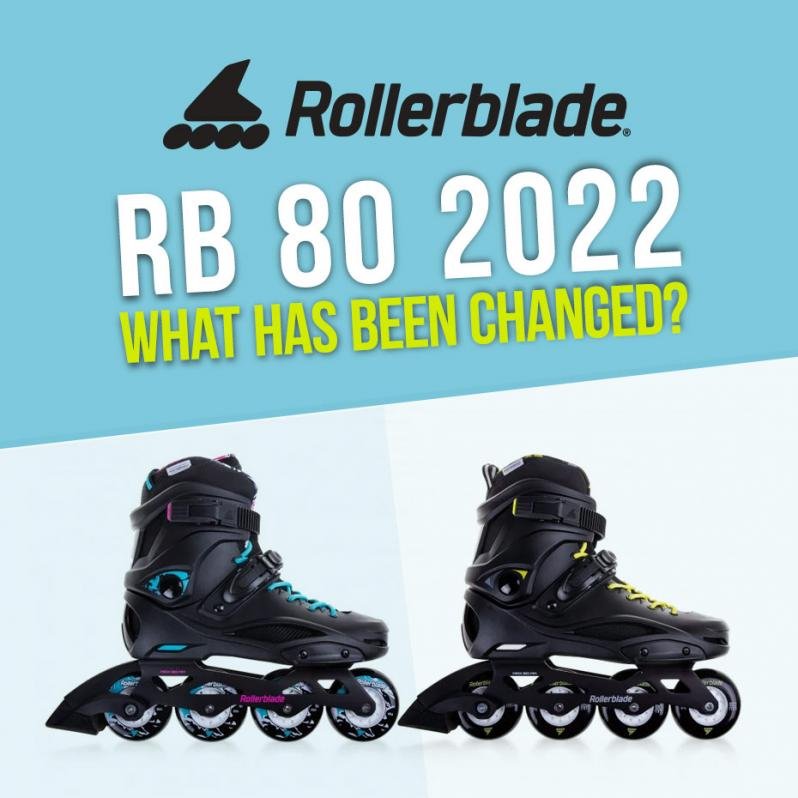 Changes in Rollerblade RB 80 Cruiser skates for season 2022