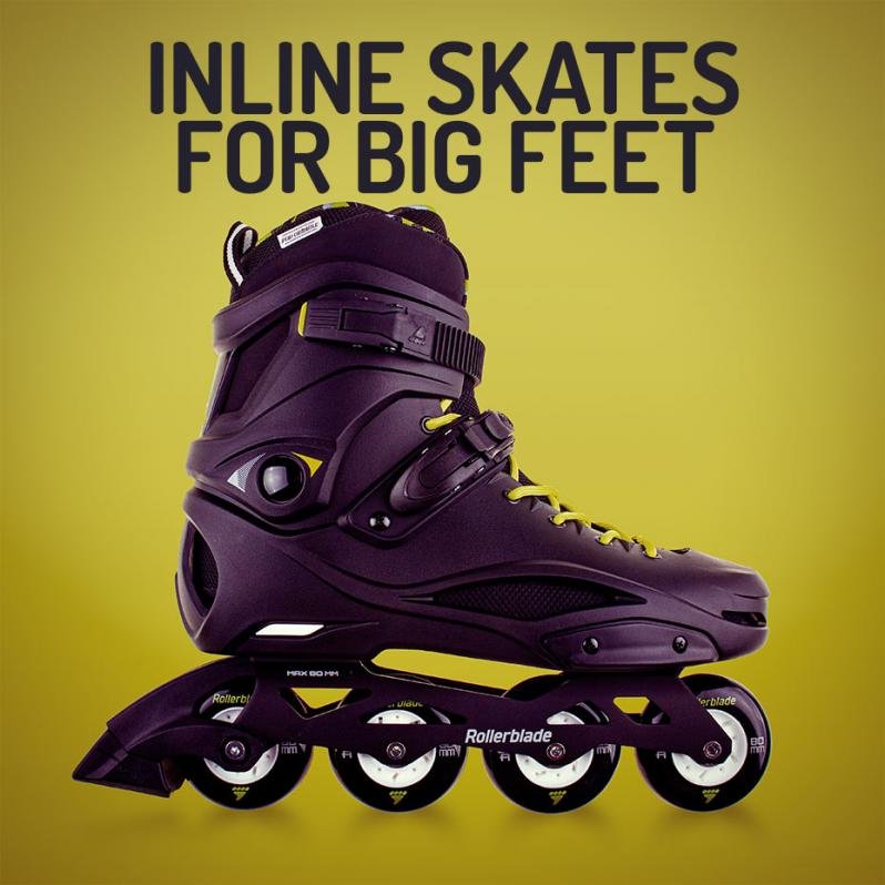 How to choose inline skates for big feet