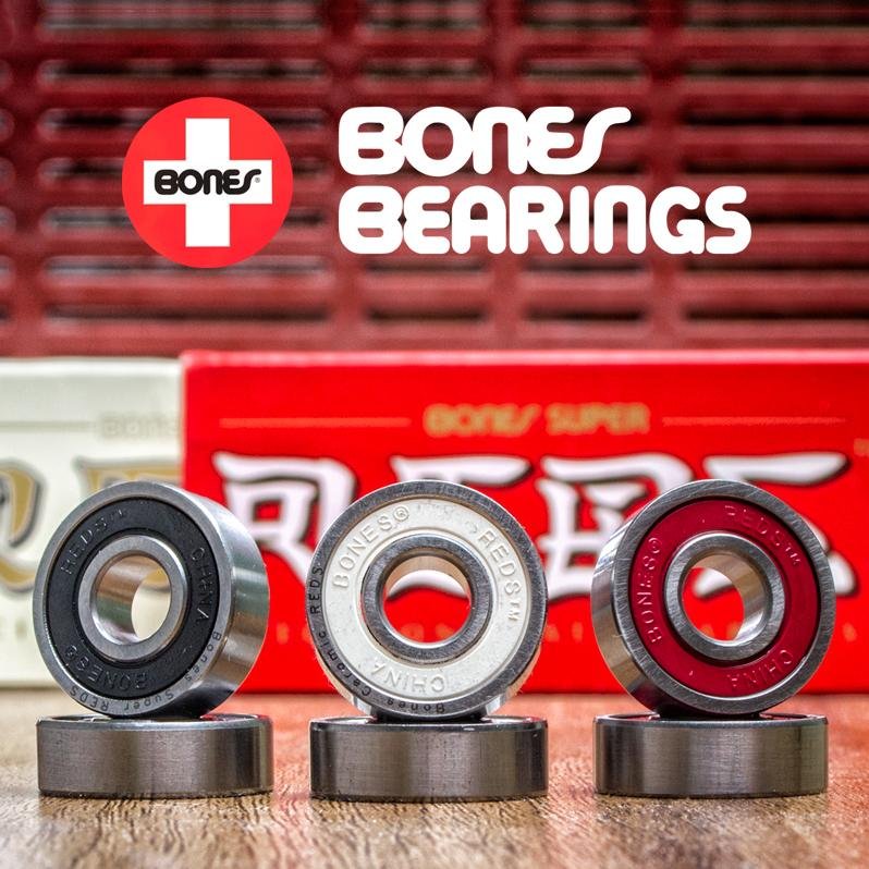 Bones bearings for inline skates - reds, ceramis and swiss