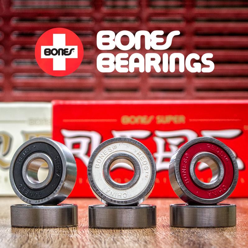 Bones bearings for inline skates - reds, ceramis and swiss