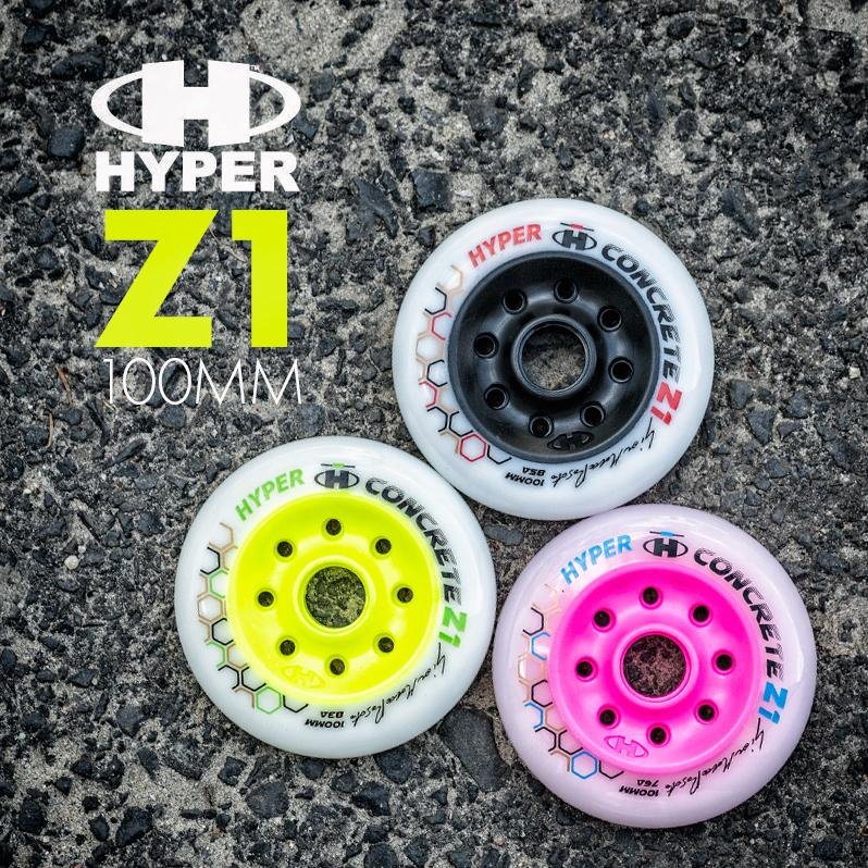 Hyper - Concrete Z1 100mm wheels of various hardness 