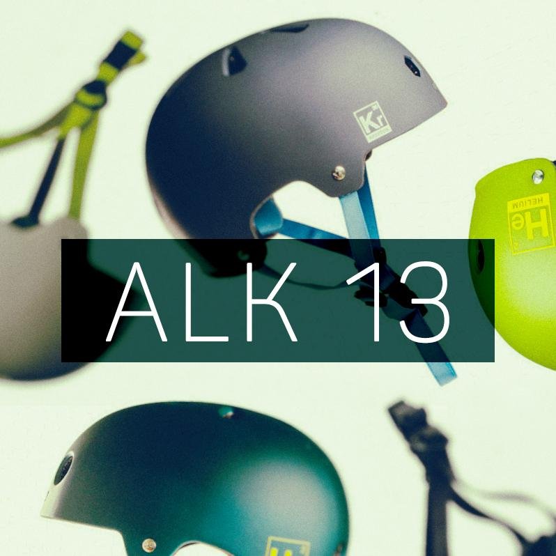 New Alk 13 helmets