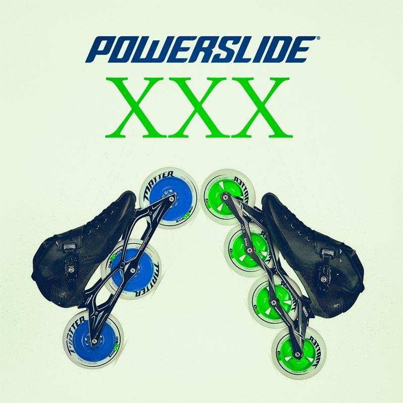 Powerslide introduces three new skate models for speed skating - the XXX series