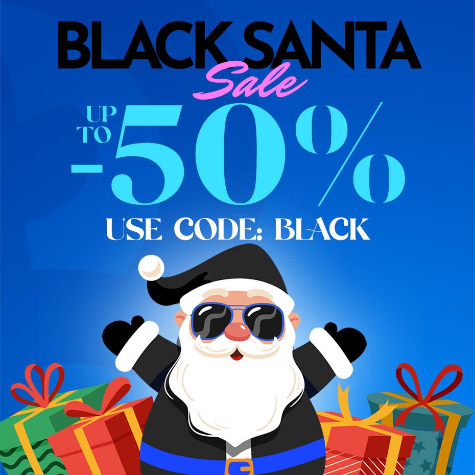 BLACK SANTA - Sales up to 50% off