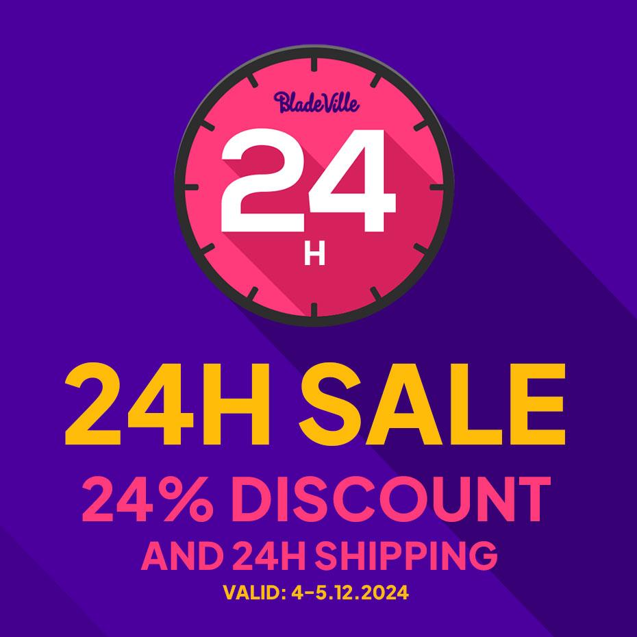 24h SALE - 24% Off