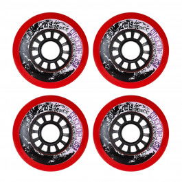 【正規品】 - 80mm/85a Hurricane Powerslide Red pcs.) (4 スノーボード