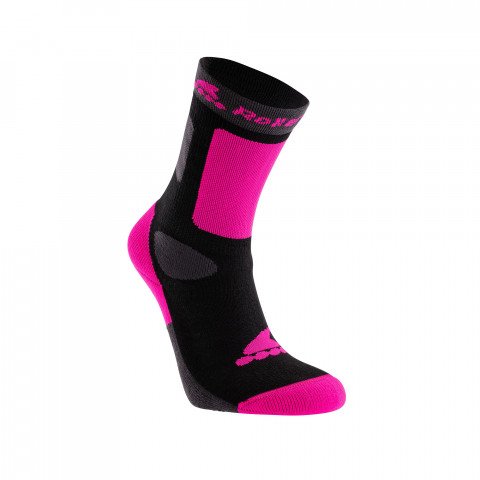 Socks - Rollerblade Kids Socks - Black/Pink Socks - Photo 1