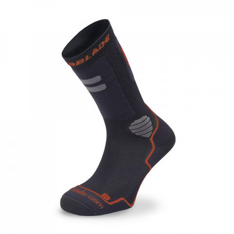 Socks - Rollerblade High Performance Socks - Black/Red Socks - Photo 1