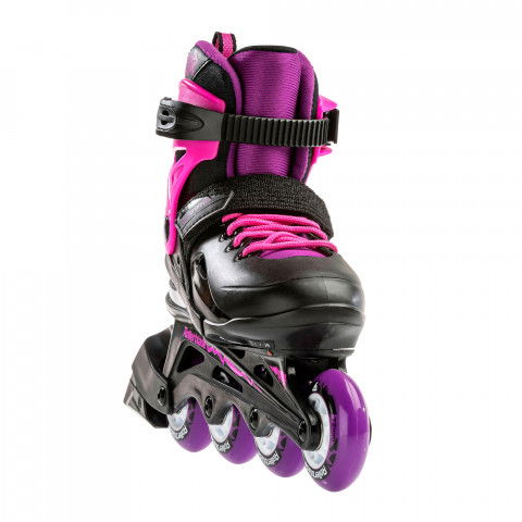 Rollerblade Fury Girls - Black/Pink - Bladeville Rollerblade Fury Girls - Black/Pink - Bladeville