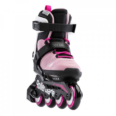 Youth Unisex 210 Rollerblade MICROBLADE 3WD G Skates White White/Pink