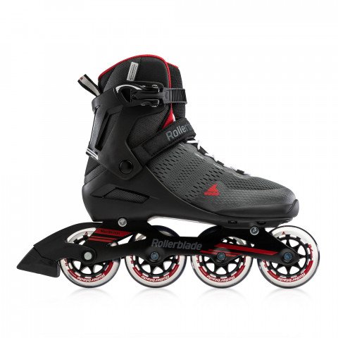 Skates - Rollerblade Spark 84 - Dark Grey/Red Inline Skates - Photo 1