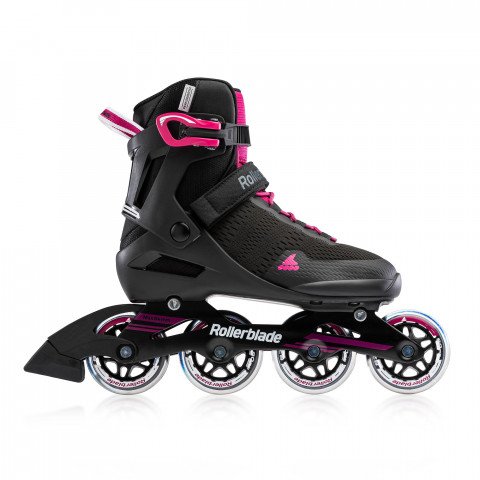 Skates - Rollerblade Sirio 80 W - Black/Raspberry Inline Skates - Photo 1