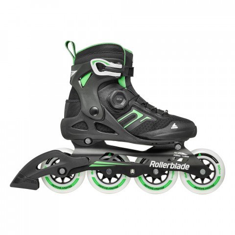 Skates - Rollerblade Macroblade 90 Boa W Black/Mint Inline Skates - Photo 1