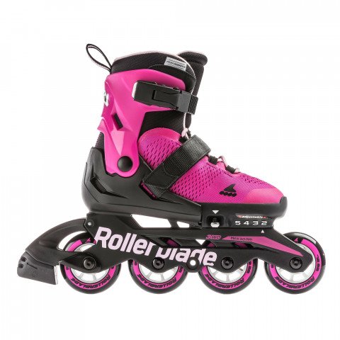 Skates - Rollerblade Microblade G - Pink/Bubble Gum Inline Skates - Photo 1