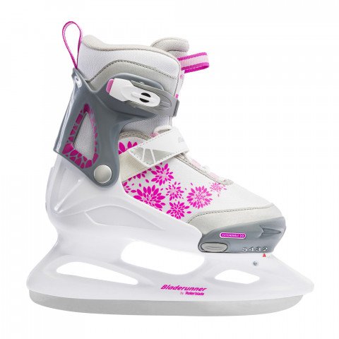 Bladerunner - Bladerunner Micro Ice G - White Pink Ice Skates - Photo 1