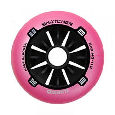 Wheels - Gyro - Snatcher 110mm/87a - Pink (1 pcs.) Inline Skate Wheels - Photo 1