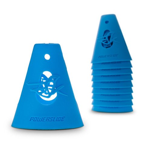 Slalom cones - Powerslide Cones - Blue (10 szt.) - Photo 1