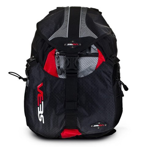 Backpacks - Seba Backpack Small - Black/Red Backpack - Photo 1