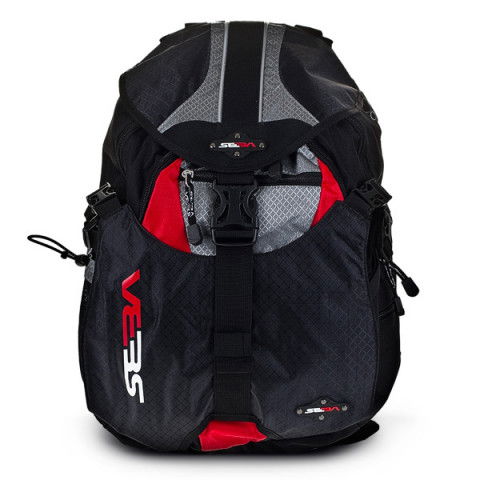 Backpacks - Seba Backpack Small - Black/Red Backpack - Photo 1