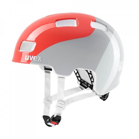 Helmets - Uvex HLMT 4 - Grapefruit/Grey Wave Helmet - Photo 1