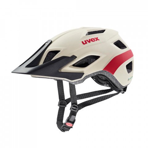 Helmets - Uvex Access - Sand/Red Mat Helmet - Photo 1