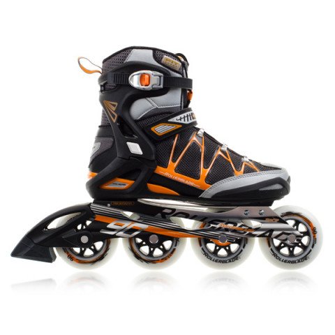 Skates - Rollerblade Igniter 90 2013 - Black/Orange Inline Skates - Photo 1