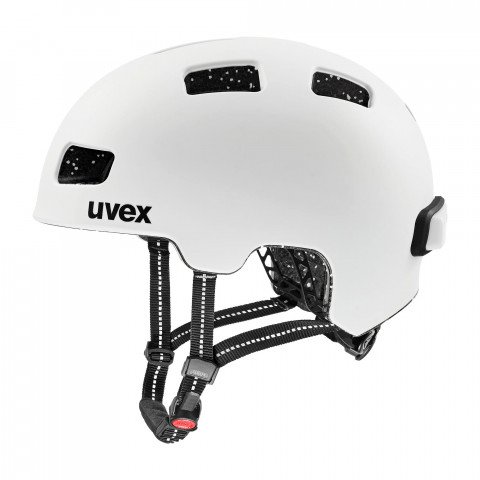Helmets - Uvex City 4 - White Skyfall Matt Helmet - Photo 1