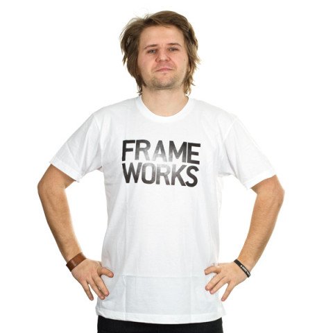 T-shirts - The Youth Co. Frameworks T-shirt - White T-shirt - Photo 1