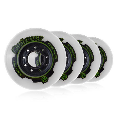 Special Deals - Powerslide Spinner Wheels 80mm/85A (4 pcs.) Inline Skate Wheels - Photo 1