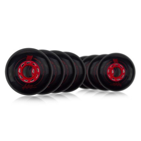 Wheels - Matter Juice FSK F1 76mm 2013 - Black/Red (8 pcs.) - Setup Inline Skate Wheels - Photo 1