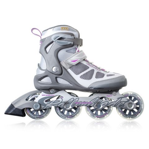 Skates - Rollerblade Macroblade 80 W 2014 - Grey/Violet Inline Skates - Photo 1