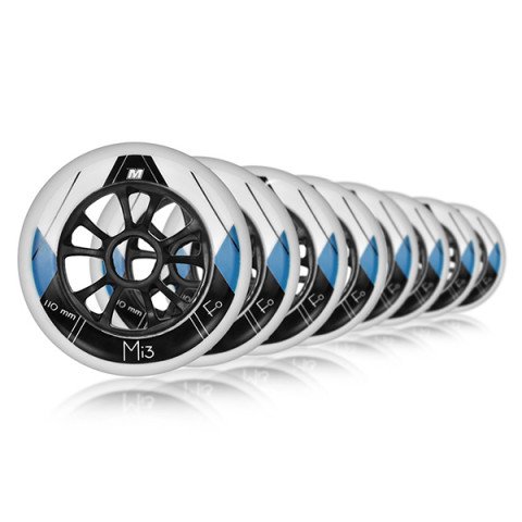 Special Deals - Matter Mi3 110mm F0 (8 pcs.) Inline Skate Wheels - Photo 1