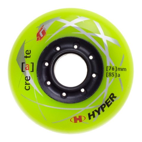 Special Deals - Hyper Create +G 76mm/85a - Green Inline Skate Wheels - Photo 1