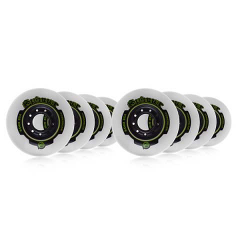 8x Powerslide Spinner Wheels 84mm 85A Inline Skate Rollen 