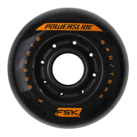 Special Deals - Powerslide FSK 76mm/84a - Black (1 pcs.) Inline Skate Wheels - Photo 1