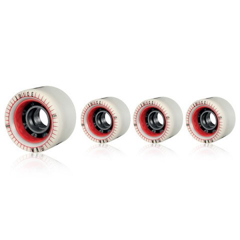 Special Deals - Juice - Spiked Series NRG 59mmx38mm/93a - Red Roller Skate Wheels - Photo 1