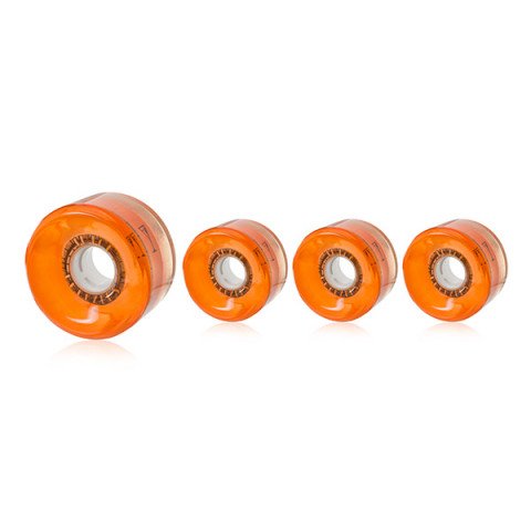 Wheels - Juice - Smoothie Series Peach 64mmx40mm/78a Roller Skate Wheels - Photo 1