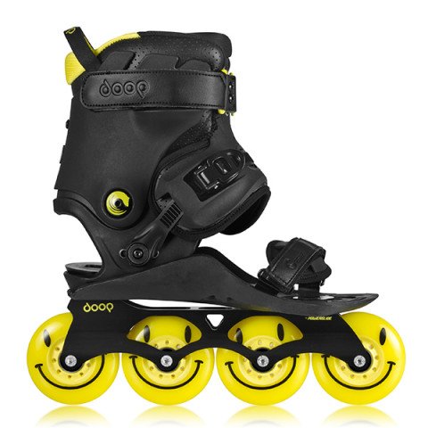 Skates - Doop - Freestyle II - Black/Yellow Inline Skates - Photo 1