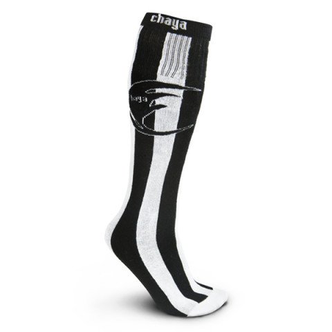 Socks - Chaya - Tube Socks - White/Black Socks - Photo 1