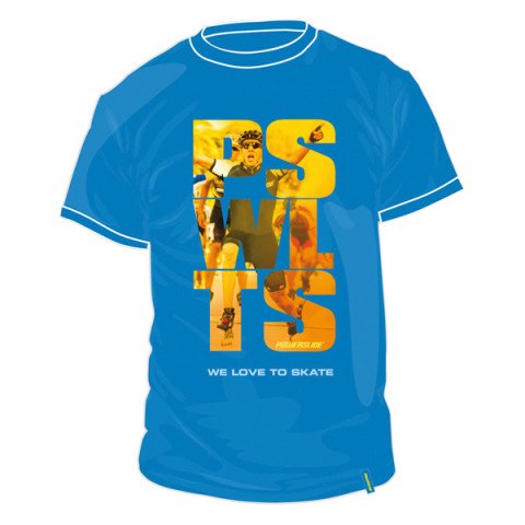 T-shirts - Powerslide - WLTS T-shirt - Blue T-shirt - Photo 1