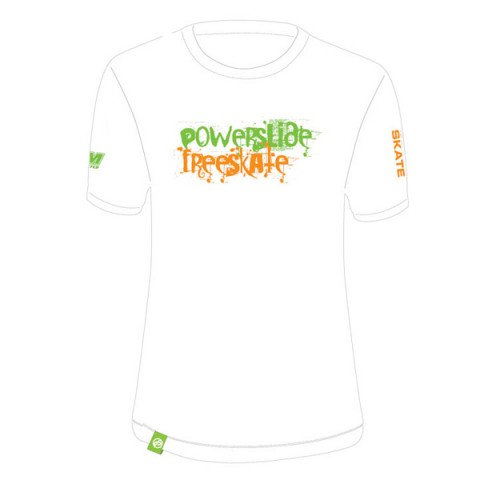 T-shirts - Powerslide - Freeskate T-shirt - White T-shirt - Photo 1