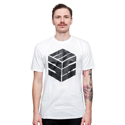 T-shirts - Be-mag - Cubism T-shirt 2015 - White T-shirt - Photo 1