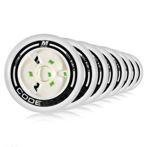 Special Deals - Matter - Code White 110mm F1 (8 pcs.) Inline Skate Wheels - Photo 1