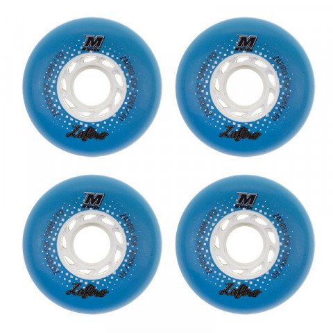 Special Deals - Matter - Zafiro F0 72mm 2015 - Blue (4 pcs.) Inline Skate Wheels - Photo 1