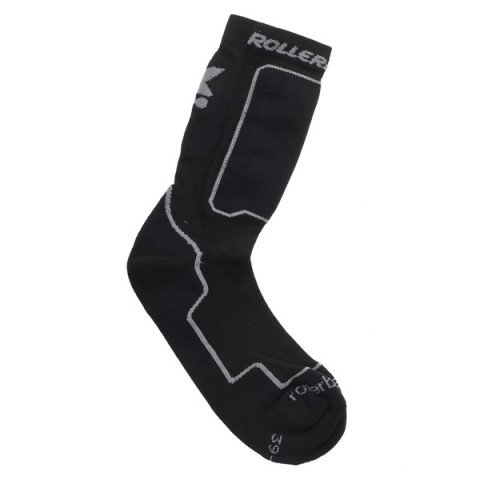 Socks - Rollerblade Performance Socks - Black/Silver Socks - Photo 1