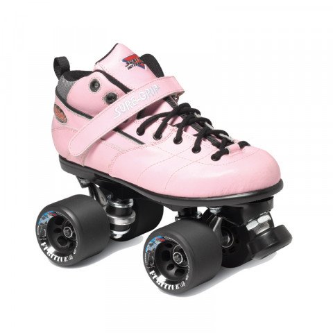 Quads - Sure Grip - Rebel Derby Indoor - Pink Roller Skates - Photo 1