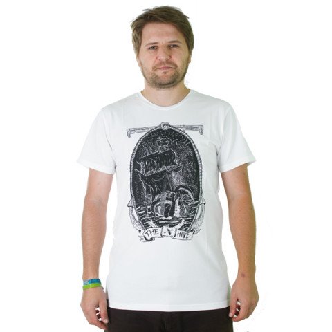T-shirts - The Hive - Ghost ship T-shirt - White T-shirt - Photo 1